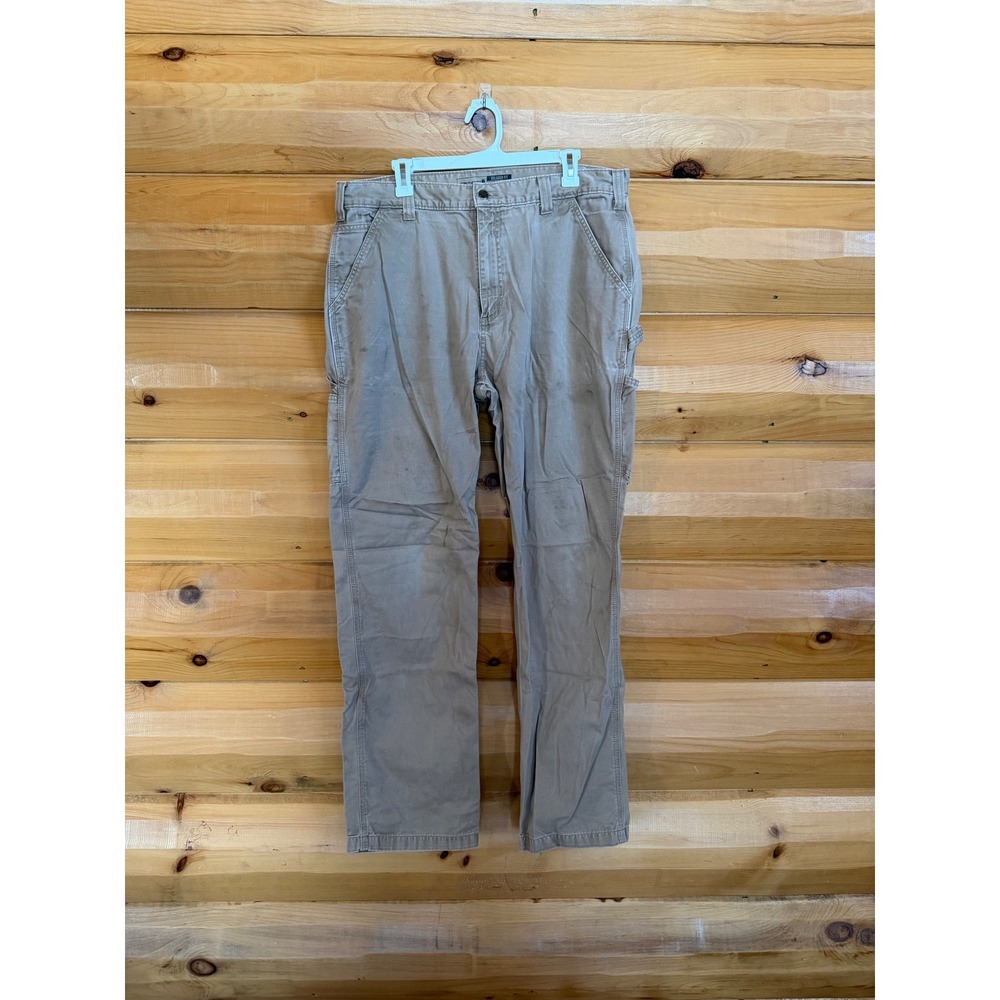 Carhartt Relaxed Fit Twill Utility Work Pant Men's Size 38X34 Worn Stained